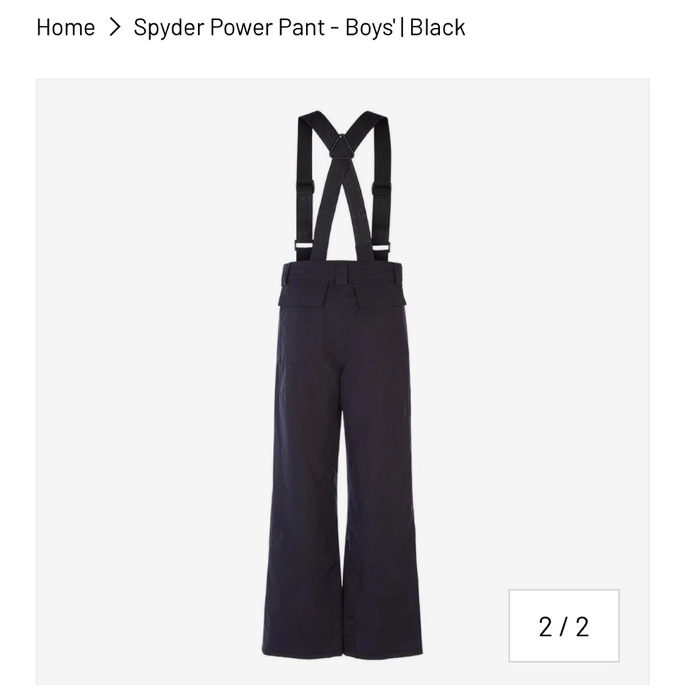 Spyder Youth Power Snow Pants